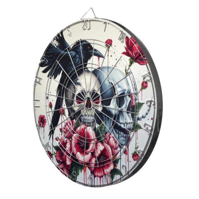#7 Gothic Spaß  Dartscheibe (Vorderseite rechts)
