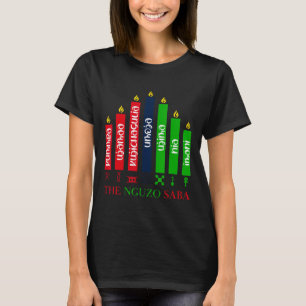 7 Grundsätze von Kwanzaa T-Shirt