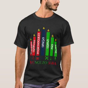 7 Grundsätze von Kwanzaa T-Shirt