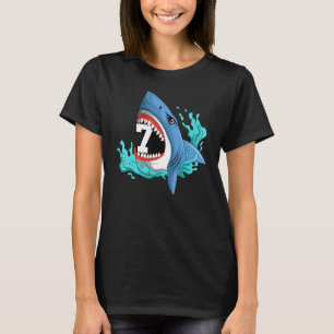 7 Hai Birthday Animal Themed Party Celebrat T-Shirt