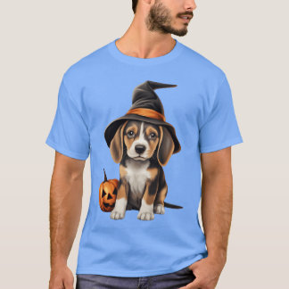 7 Halloween-Beagle T-Shirt