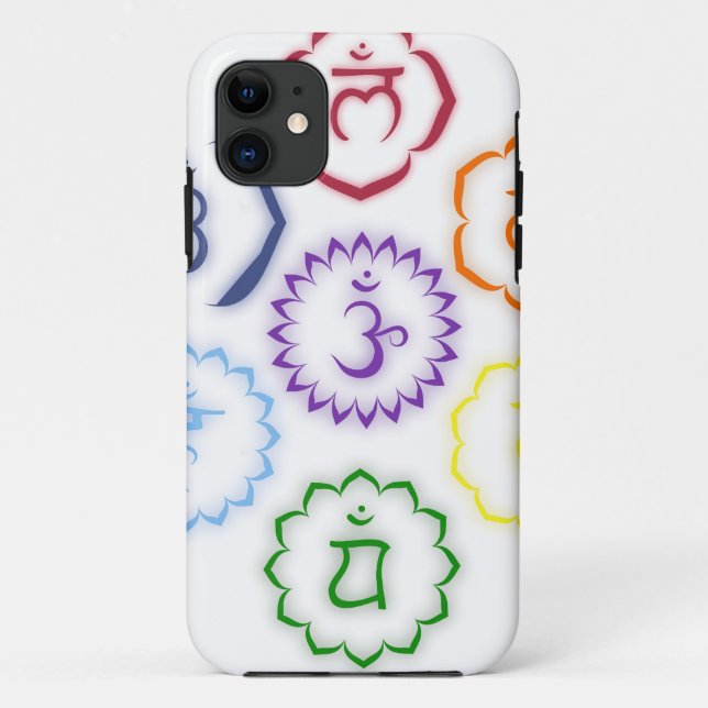 7 Hauptprüfkörper in einem Kreis Case-Mate iPhone Hülle (Rückseite)