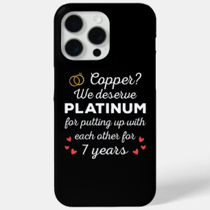 7. Hochzeitstag I - Copper Funny Couple Case-Mate iPhone Hülle