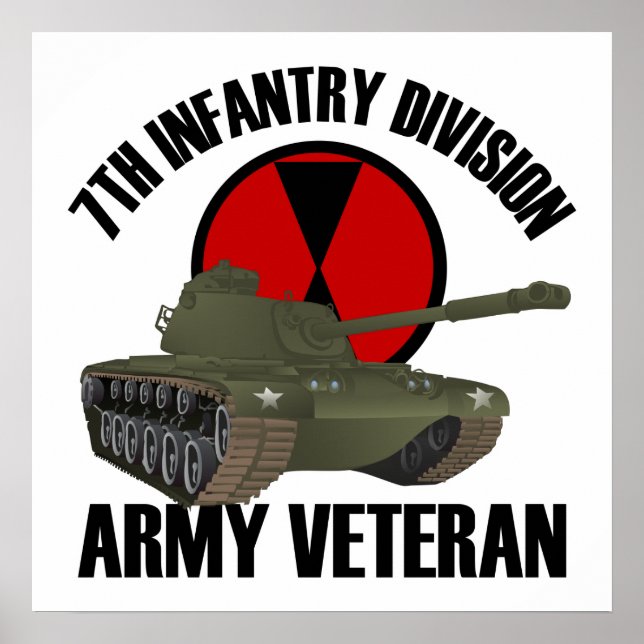 7. ID mit M-48 Tank Poster (Vorne)