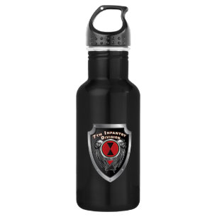 7. Infanterie-Division "Bayonet Division" Edelstahlflasche