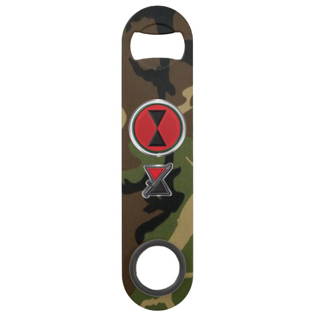 7. Infanterie-Division "Bayonet Division" Speed Flaschenöffner (Vorderseite)