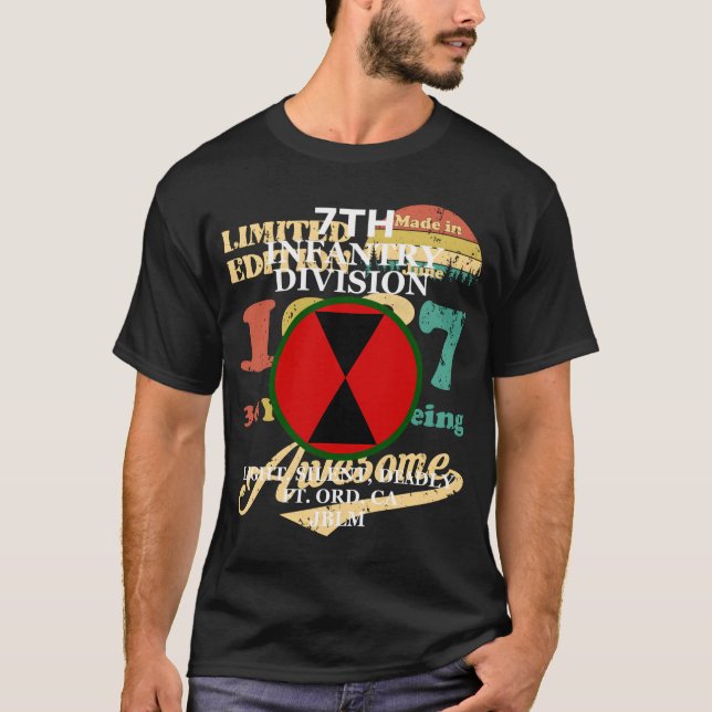 7. Infanterie-Division Infanterist T-Shirt (Vorderseite)