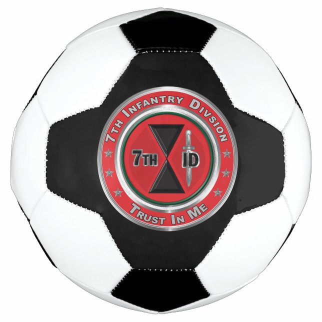 7. Infanterie-Division NIEDRIGERER PREIS Fußball (Vorderseite)
