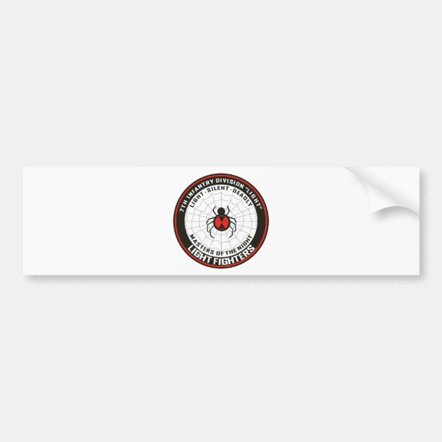 7. Infanteriedivision (Licht) Autoaufkleber (Vorne)