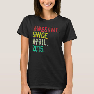 7 Jahre alt April 2015 T-Shirt