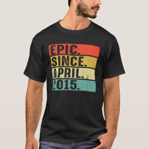 7 Jahre alt episch seit April 2015 7. Geburtstag G T-Shirt