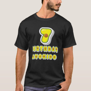 7 Jahre alt Geburtstag Avokido Funny 7. Geburtstag T-Shirt