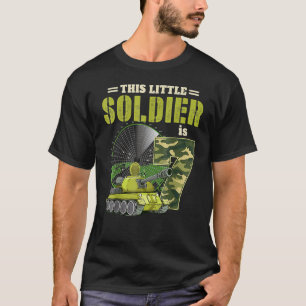 7 Jahre alt Geburtstag Soldaten Jungen Militärthem T-Shirt