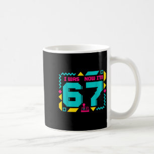 7 Jahre alte Geburtstagsfeier ich war 6 jetzt bin Kaffeetasse