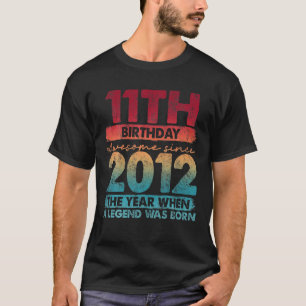 7 Jahre Alte Geschenke Phantastisch seit Januar 20 T-Shirt