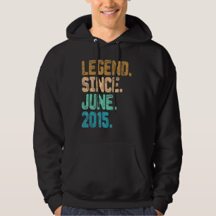 7 Jahre alte Legende Seit Juni 2015 7. Geburtstag Hoodie
