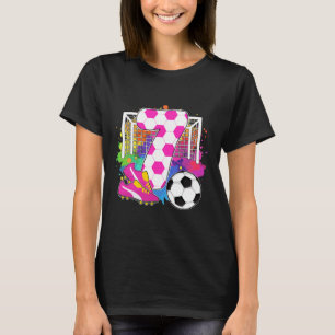 7 Jahre altes Geburtstag Mädchen 7. Geburtstag Fuß T-Shirt