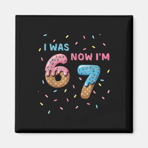 7 Jahre altes Geburtstags-Shirt - Ich war 6 jetzt Magnet