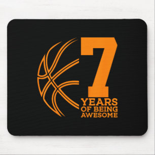 7 Jahre Awesome Sketll 7. Geburtstag Mousepad