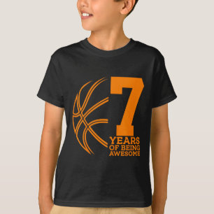 7 Jahre großartig Sketll 7. Geburtstag T-Shirt