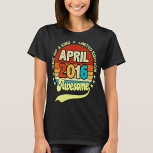 7 Jahre Phantastisch seit April 2016 7. Geburtstag T-Shirt