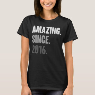 7 Jahre Vintag 2016 Geburtstag 7. Dekoration T-Shirt