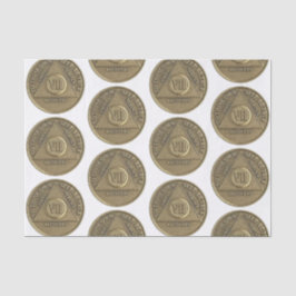 7-jährige Erholung-Jahresmitte Seidenpapier