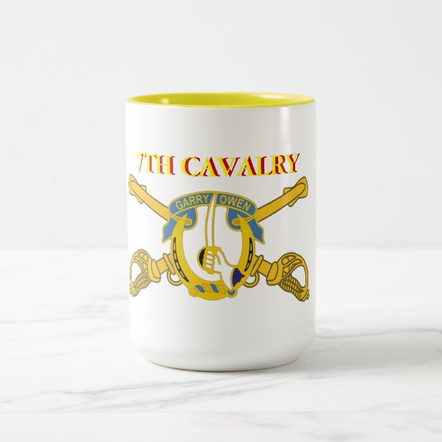 7. KAVALLERIE-TASSE ZWEIFARBIGE TASSE (Mittel)
