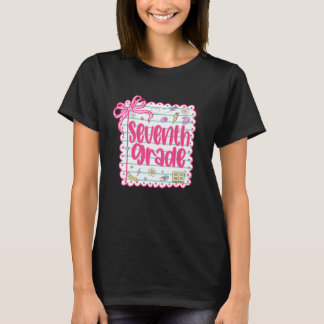 7. Klasse Team Erster Schultag Siebte Klasse L T-Shirt
