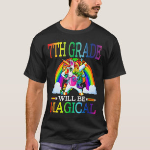 7. Klasse wird magische Einhorn wieder in die Schu T-Shirt