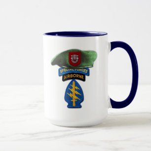 7. Kraftgruppe SFG SF untersucht Kriegsveteranen Tasse
