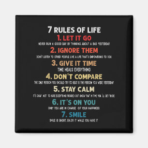 7 Lebensregeln Motivierend Zitate für Männer, Frau Magnet