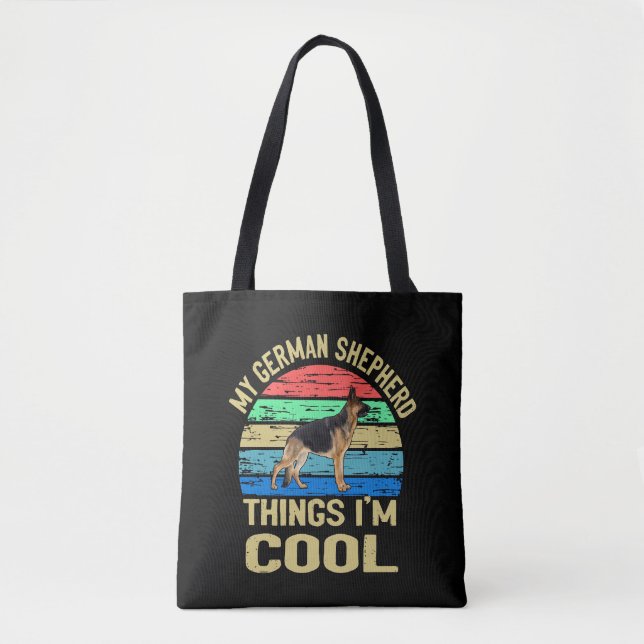 7 Mein Deutscher Hirte Ich bin Cool Vintag (Vorderseite)