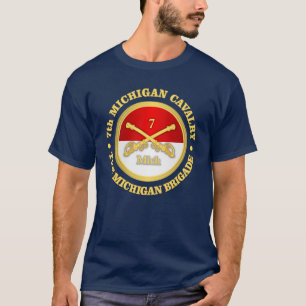 7. Michigan-Kavallerie (rd) T-Shirt