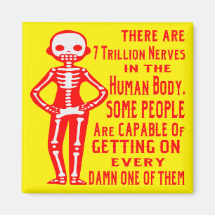 7 Nerven Trillion u. einige Leute erhalten auf Magnet