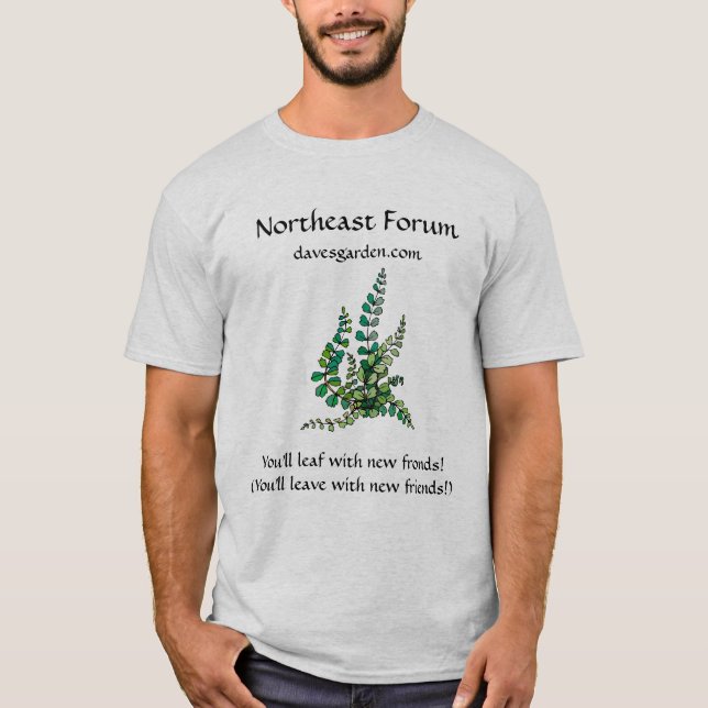 #7 - Nordostforum: Farn (Idee von Jaz) T-Shirt (Vorderseite)