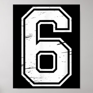 7 Nummer 67 Six Seven Meme Poster