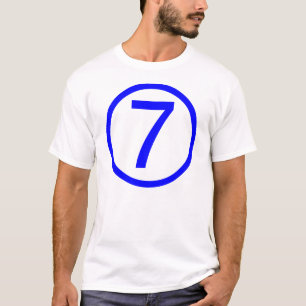 7, Nummer sieben T-Shirt