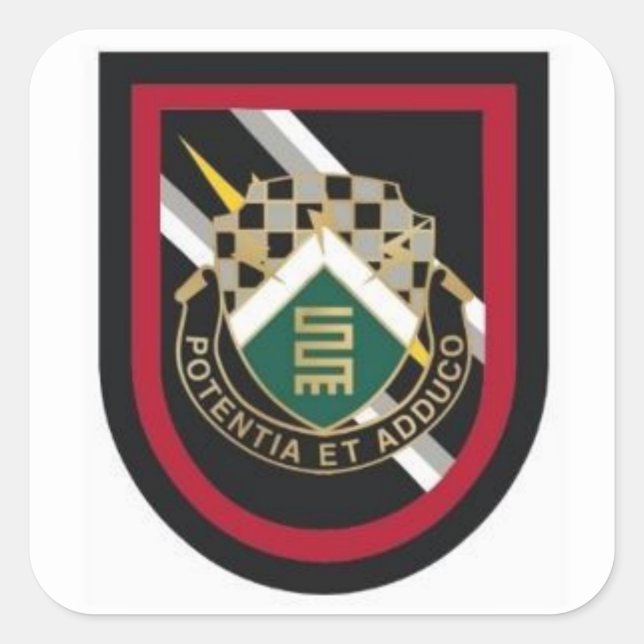 7. PSYOPS BATTALION FLASH/DUI STICKER (Vorderseite)