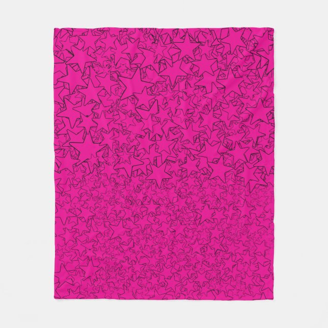 7 quadrillion stars blanket fleecedecke (Vorderseite)