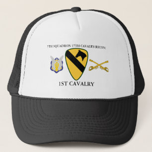 7. QUADRON 17. CAVALRY(RECON) 1. CAVALRY TRUCKERKAPPE