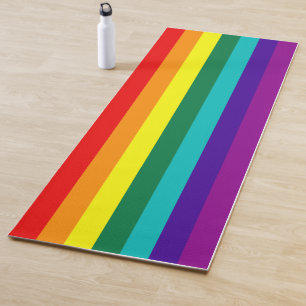 7 Regenbogen-Gay Pride-Fahne Yogamatte