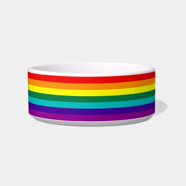 7 Regenbogenfarben Napf (Links)