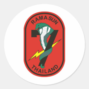 7. RRFS RUNDER AUFKLEBER