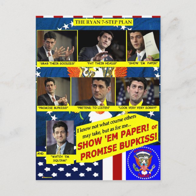 7 SCHRITTE - Postkarte (Vorderseite)