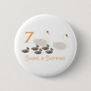 7 Schwäne a Schwimmen Button