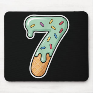 7 Sechs Sieben Trend 67 Frohen 67. Schultag Mousepad