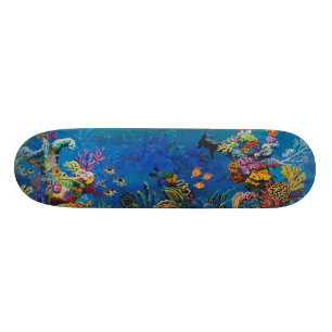 7 Seekorallenriff-Skateboard Skateboard