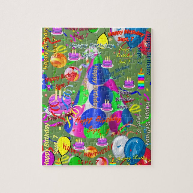 7. September Jigsaw Puzzle (Vertikal)