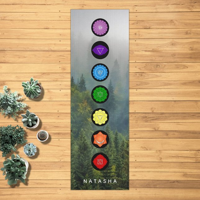 7 Sieben Chakras Medizin Zen Personalisiert Yogamatte (Von Creator hochgeladen)